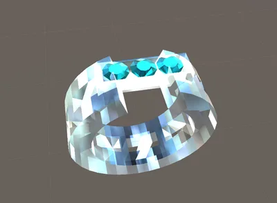 【３Dモデル】指輪