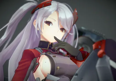 VRchatアバター　プリンツオイゲン３Dモデル