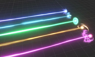 【Unity】VRC向けビーム5種盛り