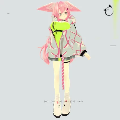 【３Dモデルウェア】 - Jucket_WabePunk2019 -