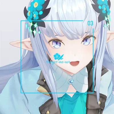 【VRC / VRM 対応3Dモデル】Notia ver4.03