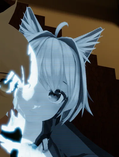 Hologram Shader for VRChat