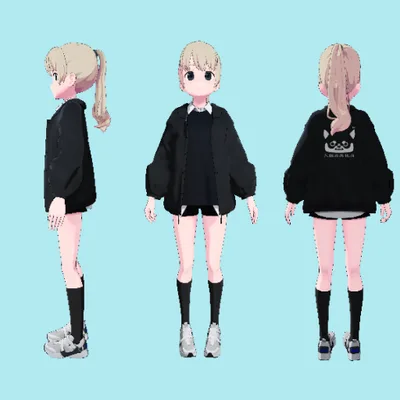 VRC用立ちIdleモーション(Stand Idle Motion)_Mir