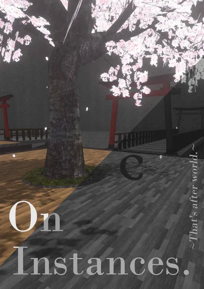 VRChat【On Instances.】 ワールドポスター