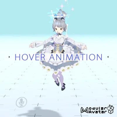 VRC用　ホバーアニメーション(Hover Motion)