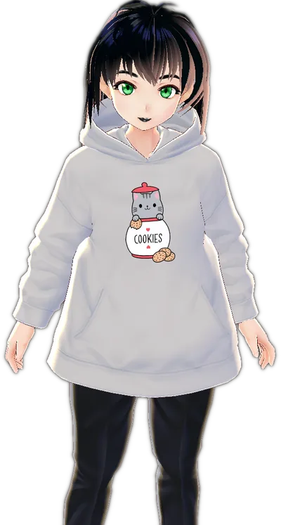 Kawaii Cookie Jar Cat VARIATIONS vroid textures