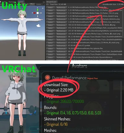【⭕2019対応】VRCアバター/ワールド体重計