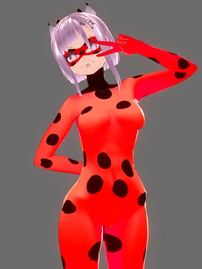 Miraculous Ladybug Vroid Costume てんとう虫 Vr コスチューム