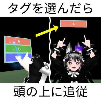 ヨドコロちゃんのタグマーカー