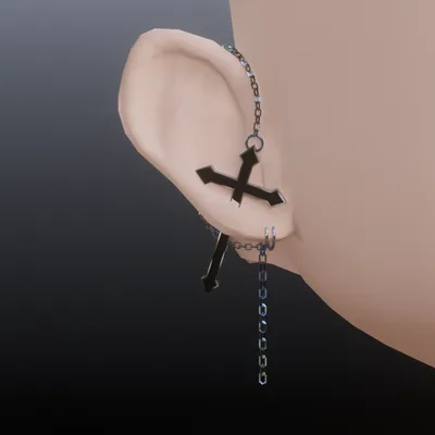 Cross Earring「✞ ピアス」