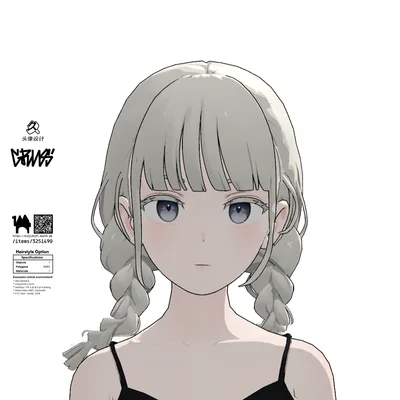 [Grus] [Hairstyle] Braids