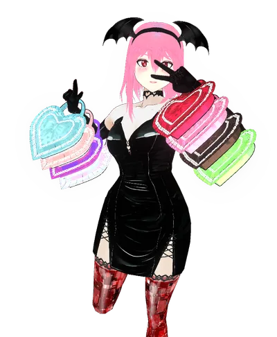 Heart Bag for VRM models - Unity Package