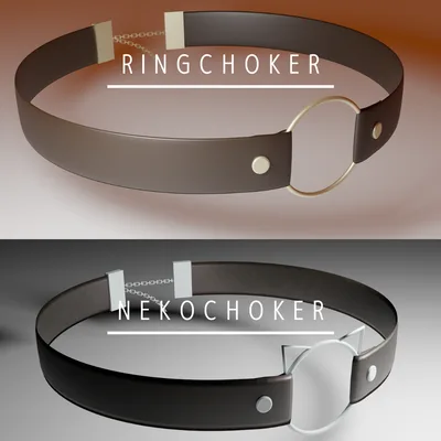 【無料】リングチョーカー | RingChoker【VRChat小物】