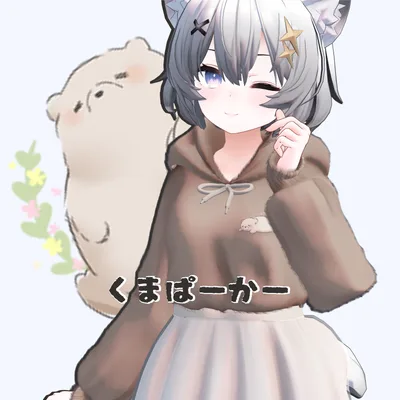 【3D衣装】くまぱーかー