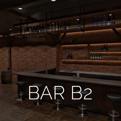 3Dモデル [Bar B2]