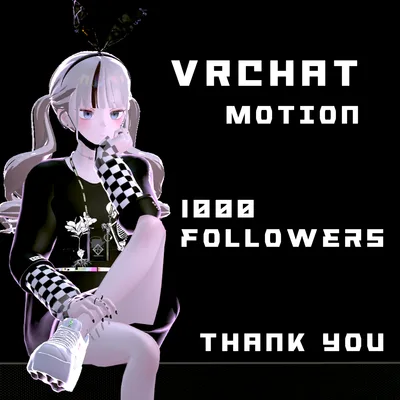 【無料 ～ 1,000人フォロー記念】モーション