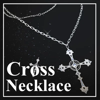 Cross Necklace / 十字架の首飾り