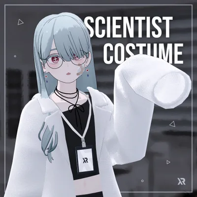 【3Dモデル】Scientist Costume
