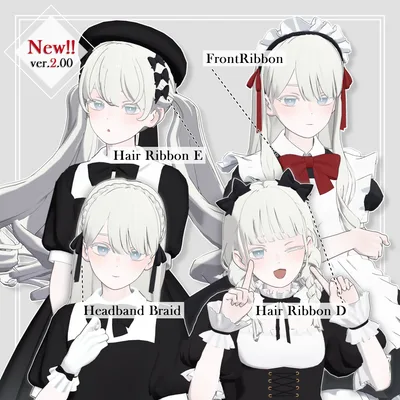 [Grus] Hair Accessories Set