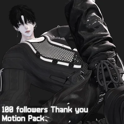 【無料】100 followers Thank you Motion Pack for Minase