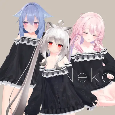 NEKO【マヌカ 萌 桔梗 舞夜 あのん カリン セレスティア 対応衣装】