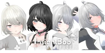 【VRC想定髪型】「Insight Bob」インサイト・ボブ