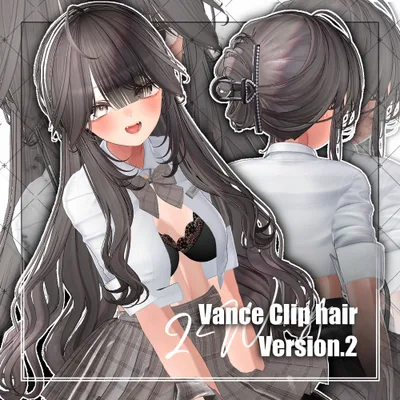 【VRC想定】2Ｗay Vance Clip Hair Ver.2