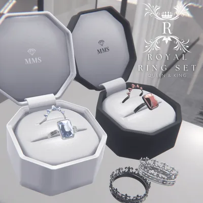 Royal Pair Ring Set