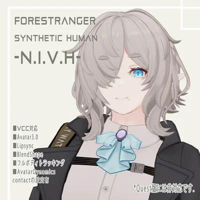 オリジナル3Dモデル『ニヴ(N.I.V.H)』