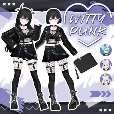 【5アバター対応】Witty_Punk