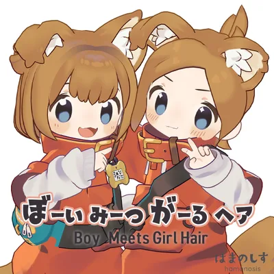ぼーい みーつ がーるヘア【2種セット】