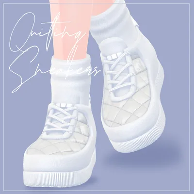 【全6色】キルティングスニーカー ver1.02