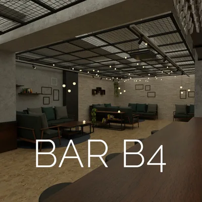 3Dモデル [Bar B4]