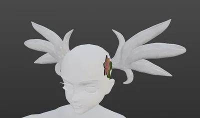 Shaymin Skyform Antlers/ Gracidea Flower