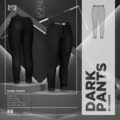 Dark pants │ Commercial use