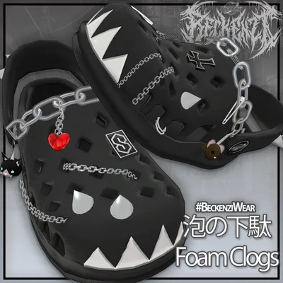 BECKENZI 泡の下駄 (クロックス)