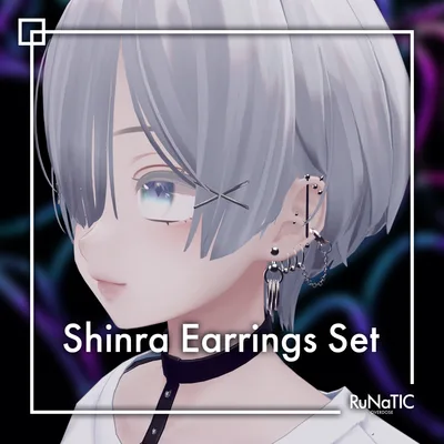 Shinra & Kuuta Earrings Set