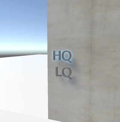 立体文字のシンプルミラーセット