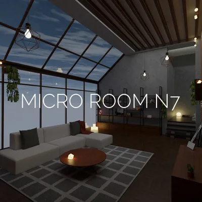 3Dモデル [Micro Room N7]