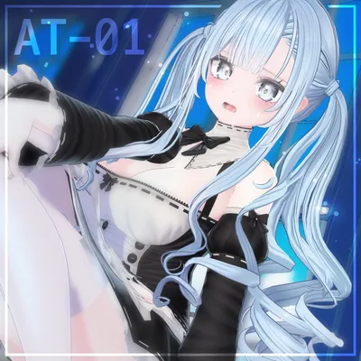 [8アバター対応]  AT-01 Hair (VRC用)