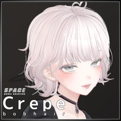 クレープボブヘア