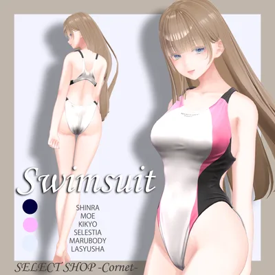 【７アバター対応】競泳水着-Swimsuit-