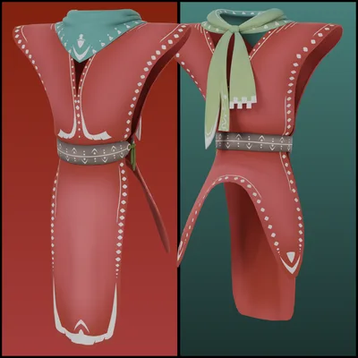 Poncho + Neckerchief - Rexouium