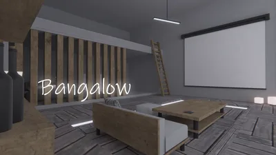 【VRC向けワールド】「Bungalow」