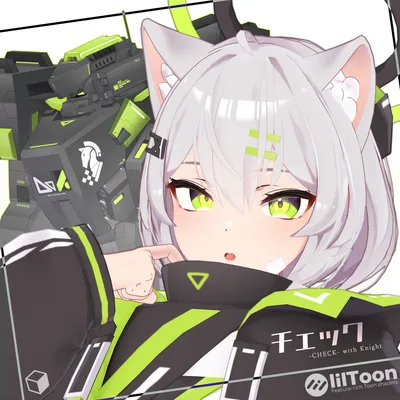 オリジナル3Dモデル「チェック&ナイト」