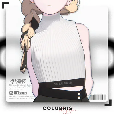 Top -「Sleeveless High-Neck Tight-fitting Top」For Grus/Lapwing/Helvetica/Lowtus