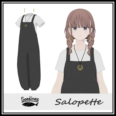 サロペット「Grus / Lapwing /Marycia」