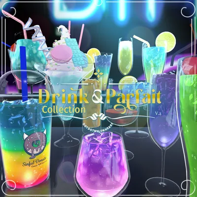 DHドリンク＆パフェコレクション