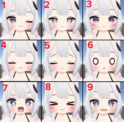 Free 表情アニメーション[mashu]