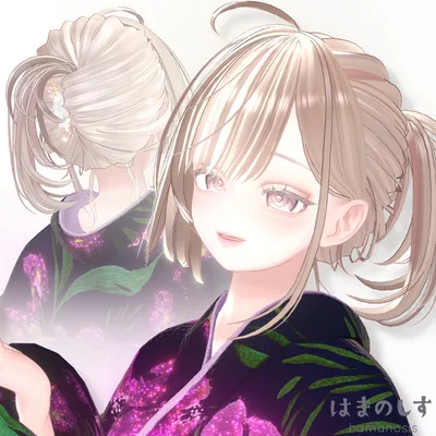 ゆゆゆヘア 【 髪型 / アップヘア 】 ヘアアクセサリー付き Yuyuyu Hair